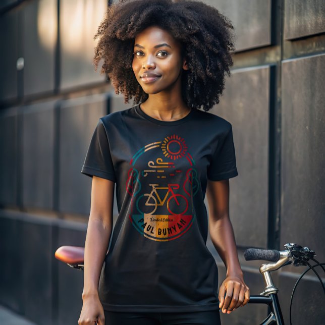 Retro Paul Bunyan Bike Trail T-Shirt (Creator Uploaded)