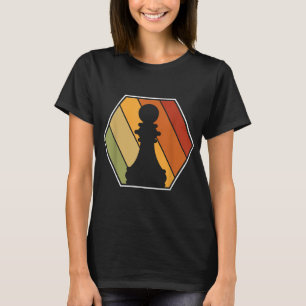 Retro Pawn Chess Pieces Vintage T-Shirt
