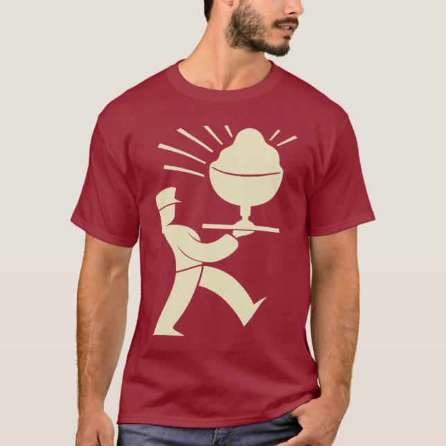 Retro PC Logo (clean) T-Shirt (Front)