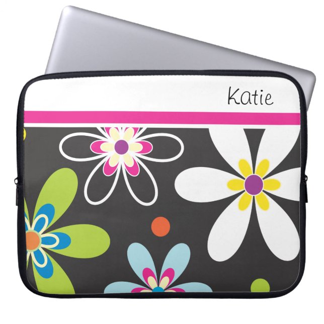 Retro Peace Sign  |   Laptop Sleeves (Front)