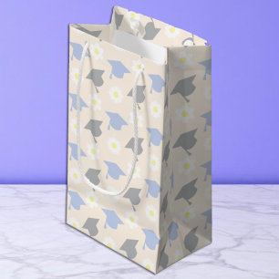 Retro Peach Graduation Small Gift Bag