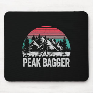 Retro Peak Bagger Mouse Pad