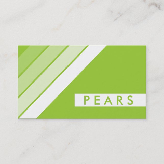 retro PEARS Business Card (Front)