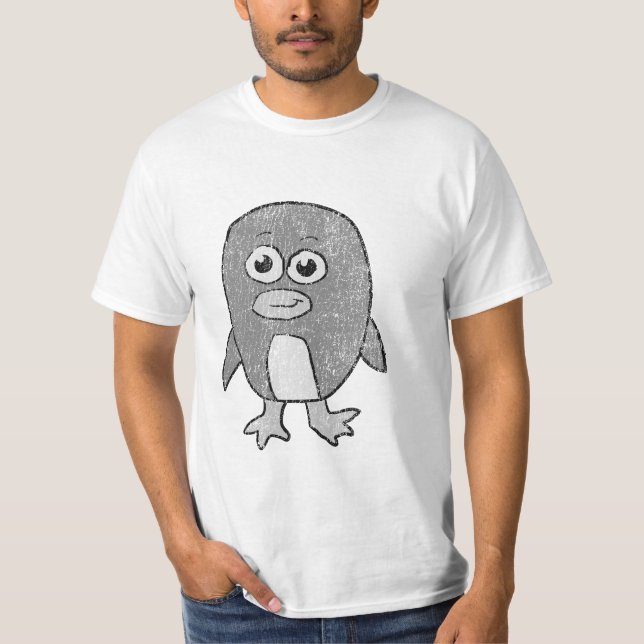 Retro Penguin T-Shirt (Front)