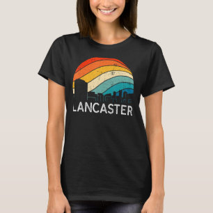 Retro Pennsylvania Lancaster Skyline Vintage Urban T-Shirt