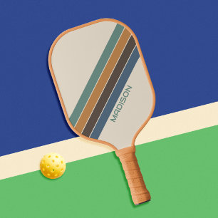 Retro Personalised Name Pickleball Paddle
