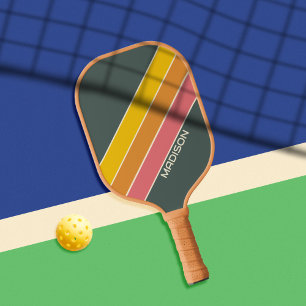 Retro Personalised Name Pickleball Paddle