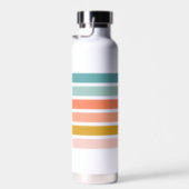 Retro Personalised Name Water Bottle (Right)