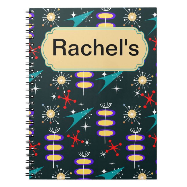 Retro Personalised Notebook (Front)