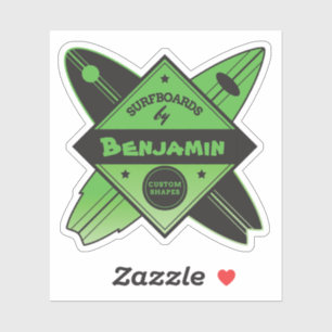 Retro Personalised Surfboard Builder