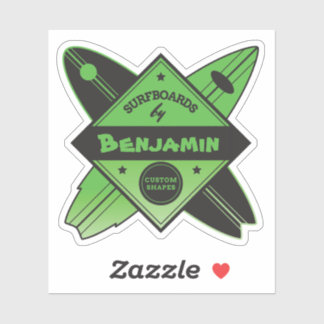 Retro Personalised Surfboard Builder