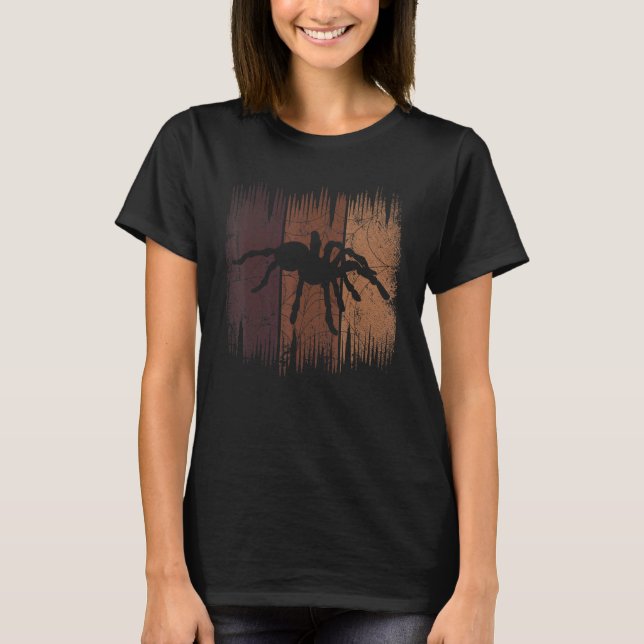 Retro Pet Arachnid Spider  Tarantula Animal Spider T-Shirt (Front)
