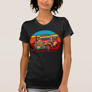Retro Philippines Jeepney Truck T-Shirt