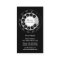 Retro Phone Black & White Business/Profile Card