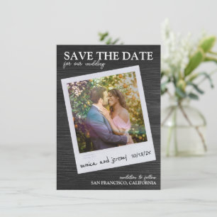Retro Photo Save The Date