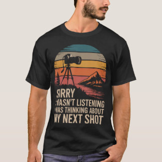 Retro Photography Camera Humor For Photographer T-Shirt