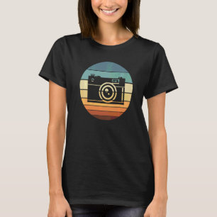 Retro Photography Vintage Cameraman Photographer T-Shirt