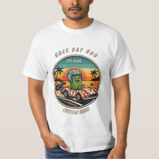Retro Pickle Indy Racing Tee - Funny Race Day Gift