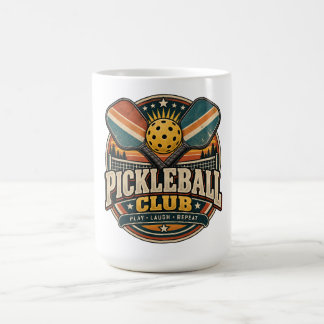 Retro Pickleball Club Coffee Mug