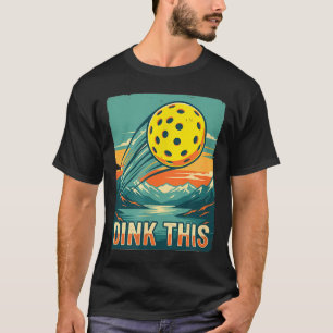 Retro pickleball shirt dink this funny playerRetro
