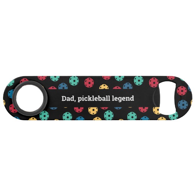  😍 Retro Pickleballs / black (Back Horizontal)