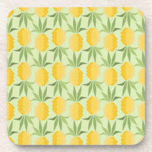 Retro Pineapples Coaster