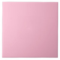 Retro Pink Ceramic Tile.
