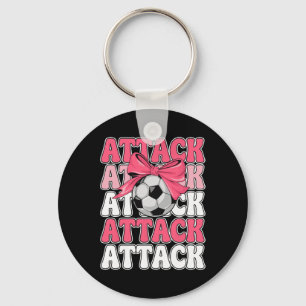Retro Pink Coquette Ll Style Player Fan Team Girls Key Ring
