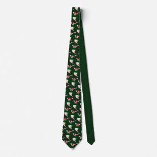 Retro Pinup Girl Tie Lucky Irish St. Patrick's Tie