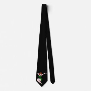Retro Pinup Girl Tie Lucky Irish St. Patrick's Tie