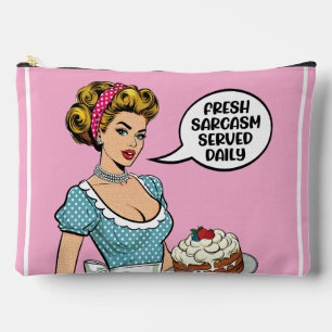 Retro Pinup_ Served Daily Accessory Pouch