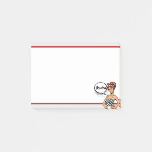 Retro Pinup_ Smart Assy Post-it Notes