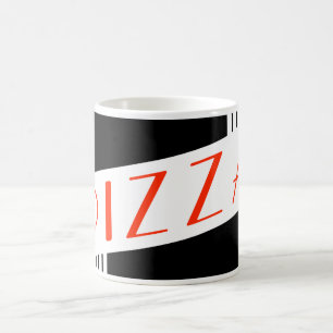 retro pizza coffee mug