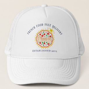 Retro Pizza Trucker Cap