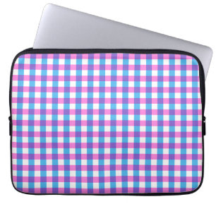Retro Plaids Colorful Pattern Laptop Sleeve
