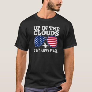 Retro Plane Flying Commercial Pilot Quote Airline T-Shirt