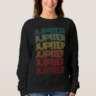Retro Planet JUPITER Science Crew Astronomy Team S Sweatshirt