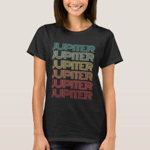 Retro Planet JUPITER Science Crew Astronomy Team S T-Shirt