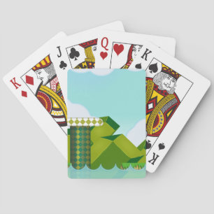 Retro Platform Game Playing Cards