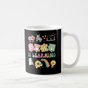 Retro Play Is Learning Kindergarten Teacher Team Coffee Mug