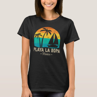 Retro Playa La Ropa Mexico Sunset  Matching Family T-Shirt