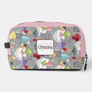 Retro Poker Dopp Kit