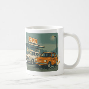 Retro Polish CPN Classic Cars Coffee Mug