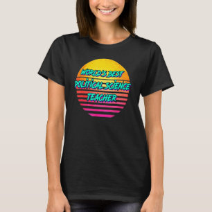 Retro Political Science Teacher T-Shirt