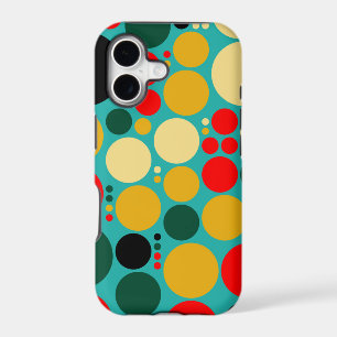 Retro Polka Dot Mosaic Pattern #4