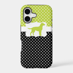 Retro Polka Dot w/Labrador