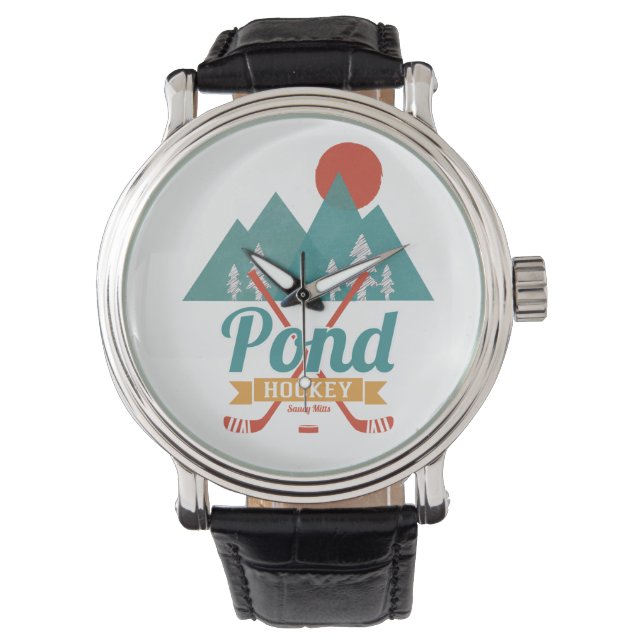 Retro Pond Hockey Watch (Front)