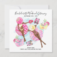 Retro Pool Girls Bachelorette Beach Weekend