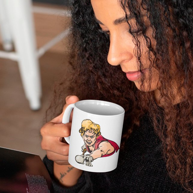 Retro Pool Player Vintage Billiards Sports Coffee Mug (Creator Uploaded)