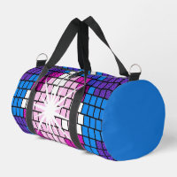 Retro Pop Art Geometric Mirrored Disco Sphere